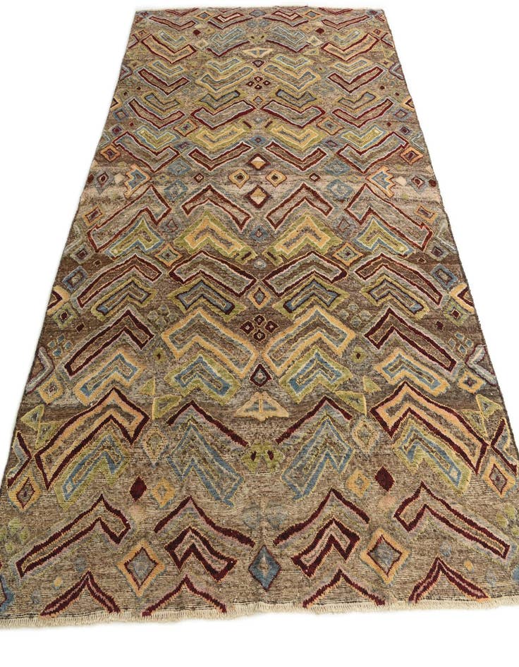 Detail image of 7' 10 x 10' 1 Hand Knotted Darya Wool Rug