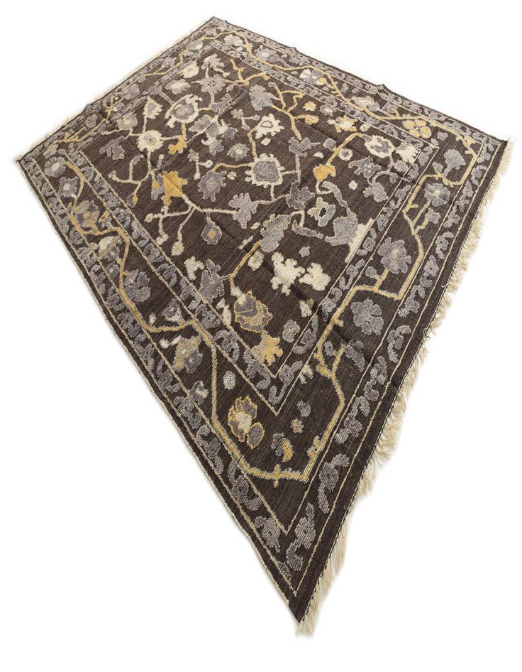 Detail image of  9' 2 x 12' 6  Hand Knotted Darya Wool Rug