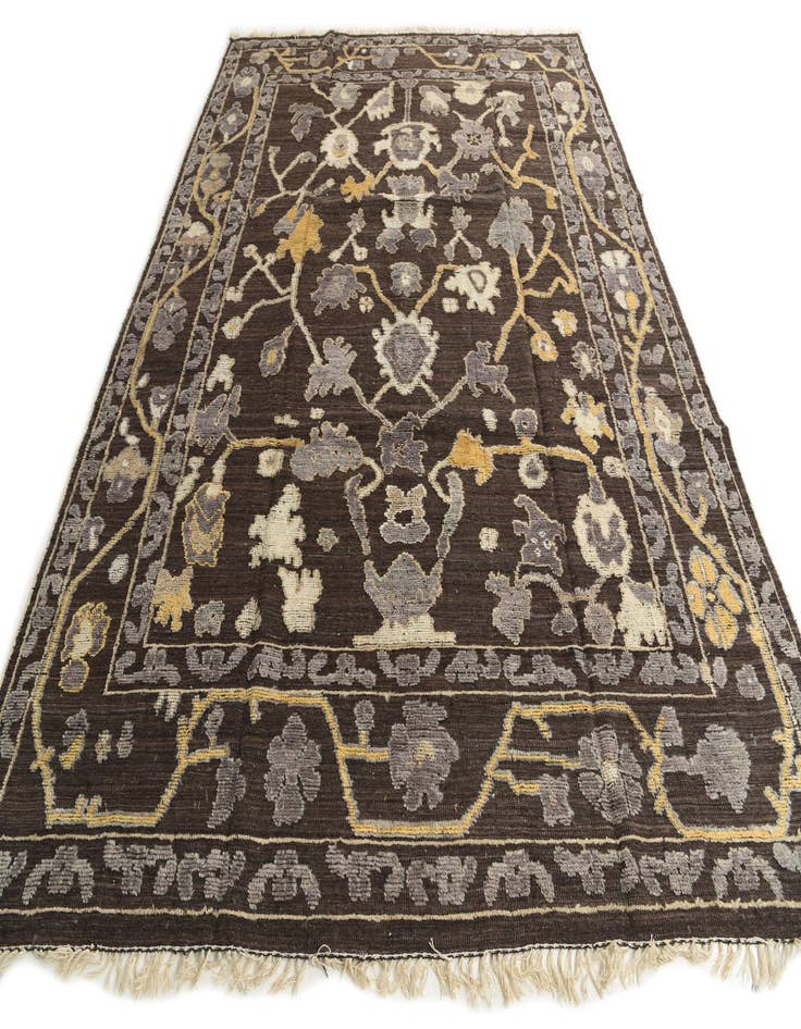 Detail image of  9' 2 x 12' 6  Hand Knotted Darya Wool Rug