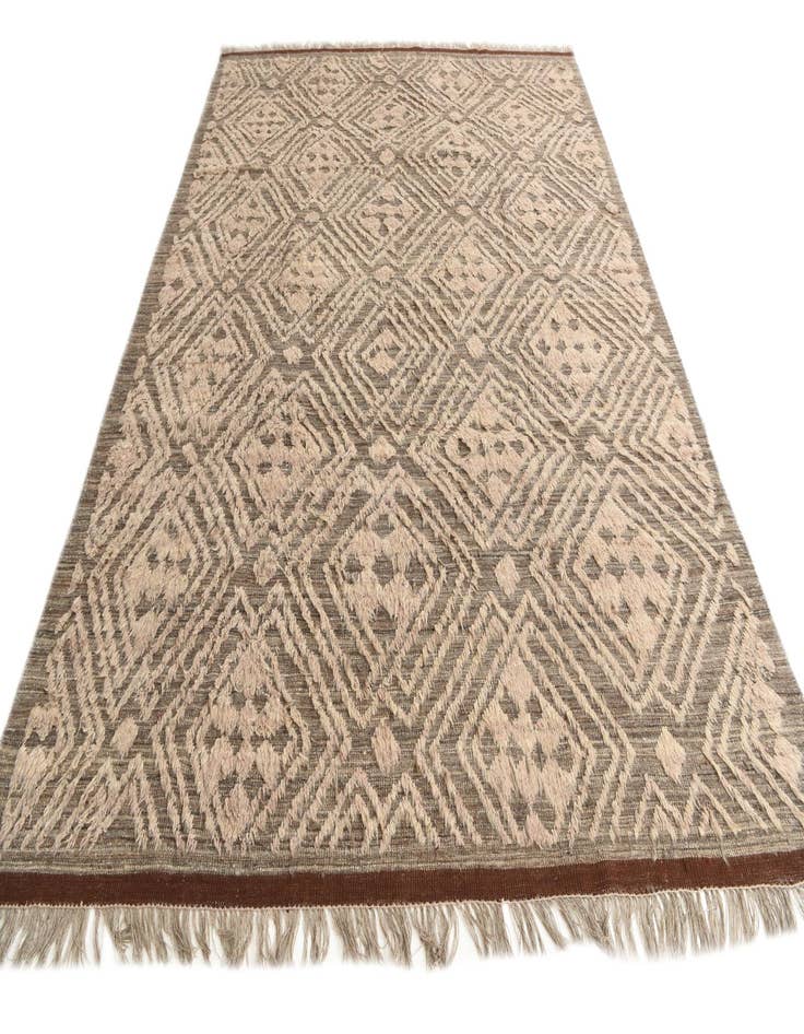 Detail image of  8' x 10' 7  Hand Knotted Darya Wool Rug