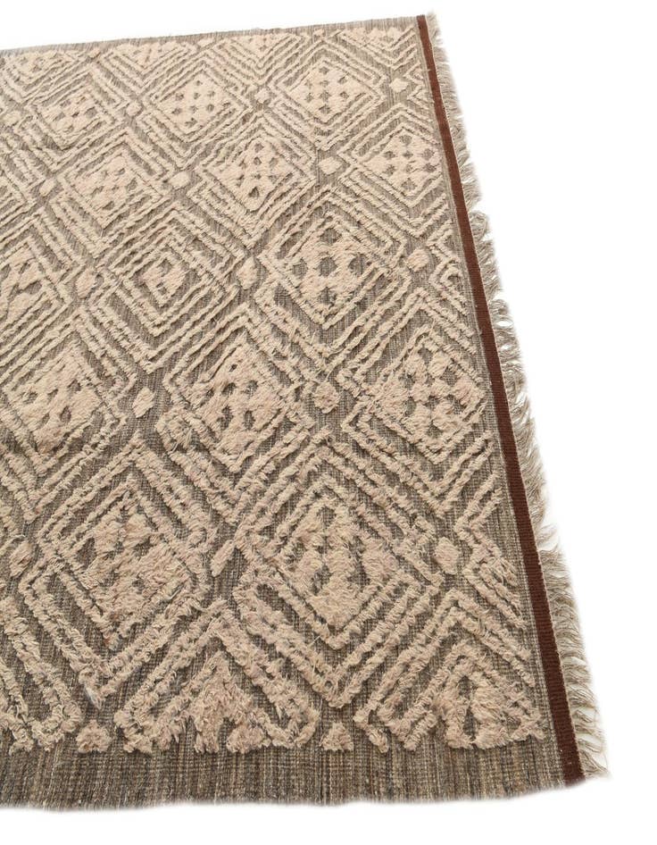 Detail image of  8' x 10' 7  Hand Knotted Darya Wool Rug