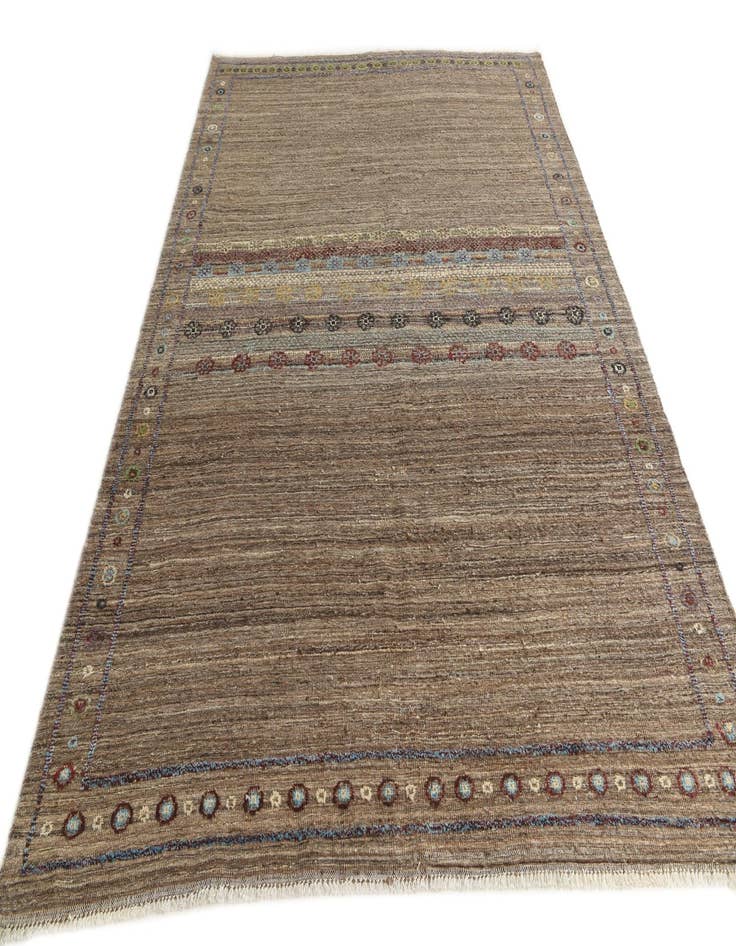 Detail image of  6' 9 x 9' 6  Hand Knotted Darya Wool Rug