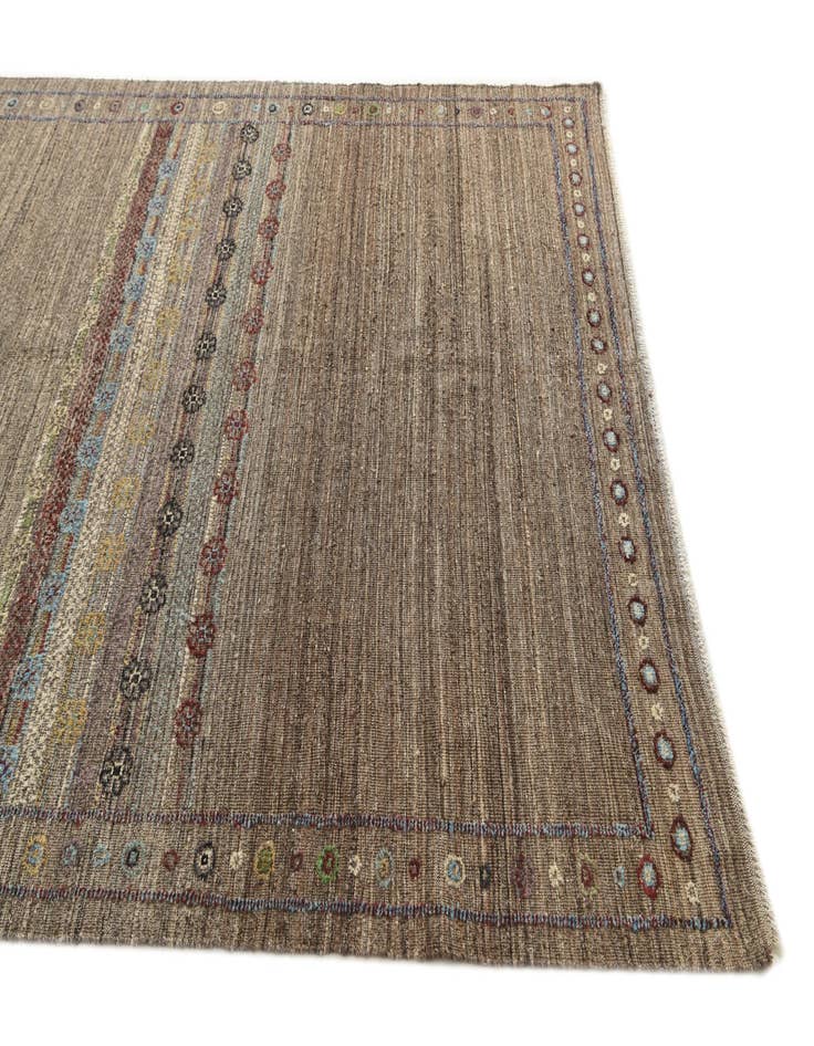 Detail image of  6' 9 x 9' 6  Hand Knotted Darya Wool Rug