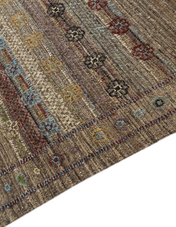 Detail image of  6' 9 x 9' 6  Hand Knotted Darya Wool Rug