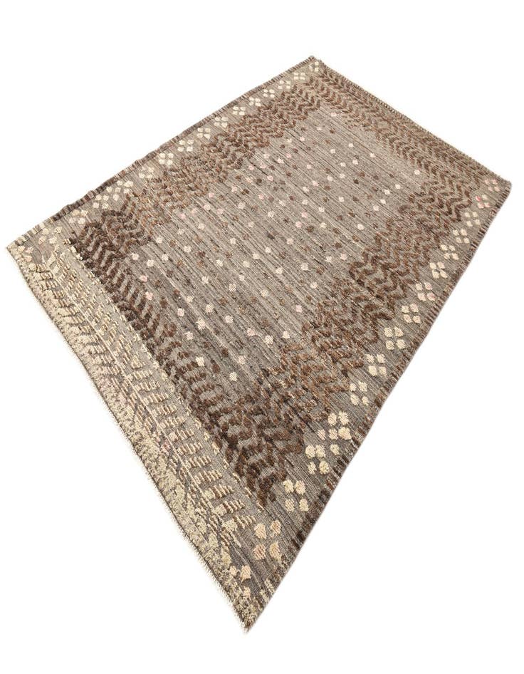 Detail image of  7' 2 x 10' 4  Hand Knotted Darya Wool Rug