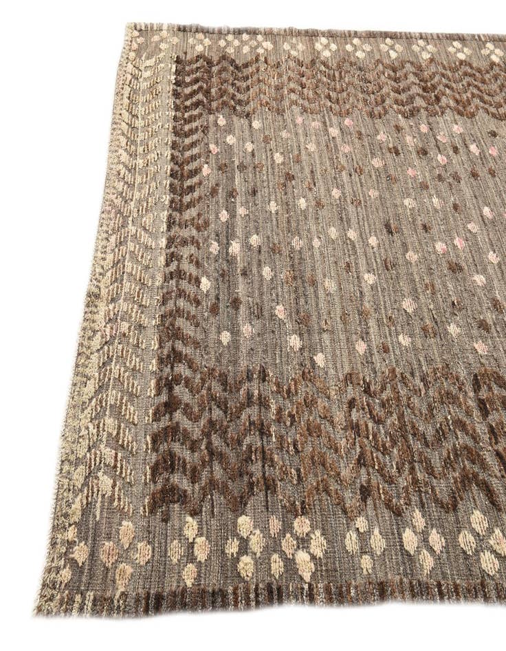 Detail image of  7' 2 x 10' 4  Hand Knotted Darya Wool Rug