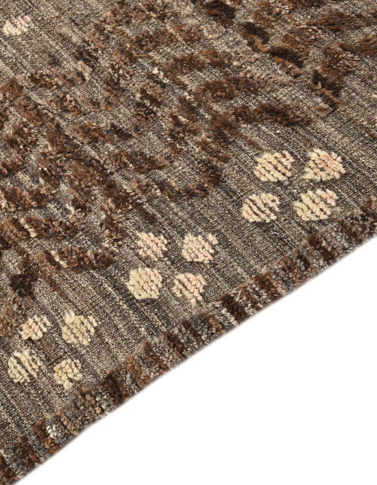 Detail image of  7' 2 x 10' 4  Hand Knotted Darya Wool Rug