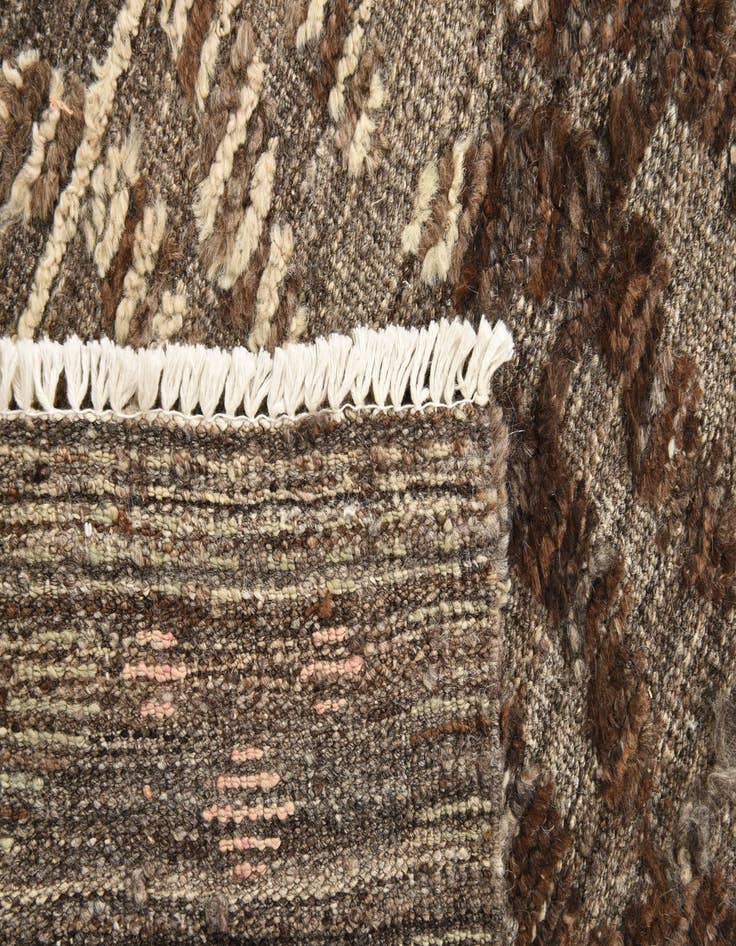 Detail image of  7' 2 x 10' 4  Hand Knotted Darya Wool Rug