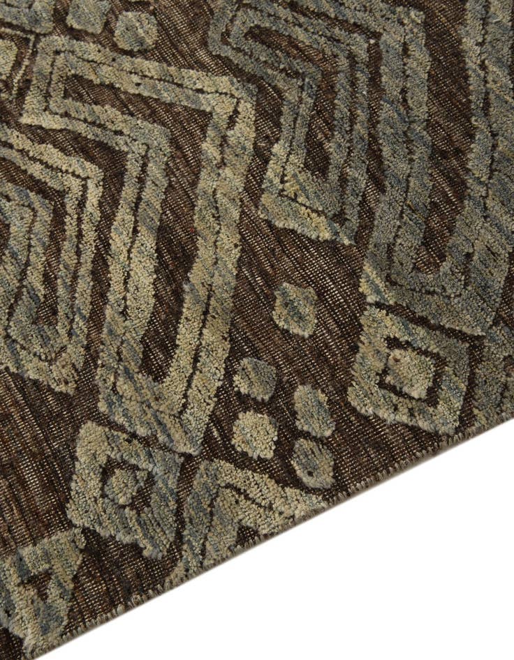Detail image of  9' x 12' 2  Hand Knotted Darya Wool Rug