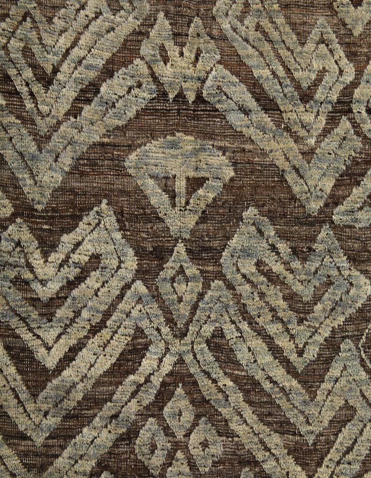 Detail image of  9' x 12' 2  Hand Knotted Darya Wool Rug