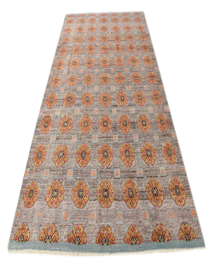 Detail image of  6' 6 x 10' 6  Hand Knotted Darya Wool Rug