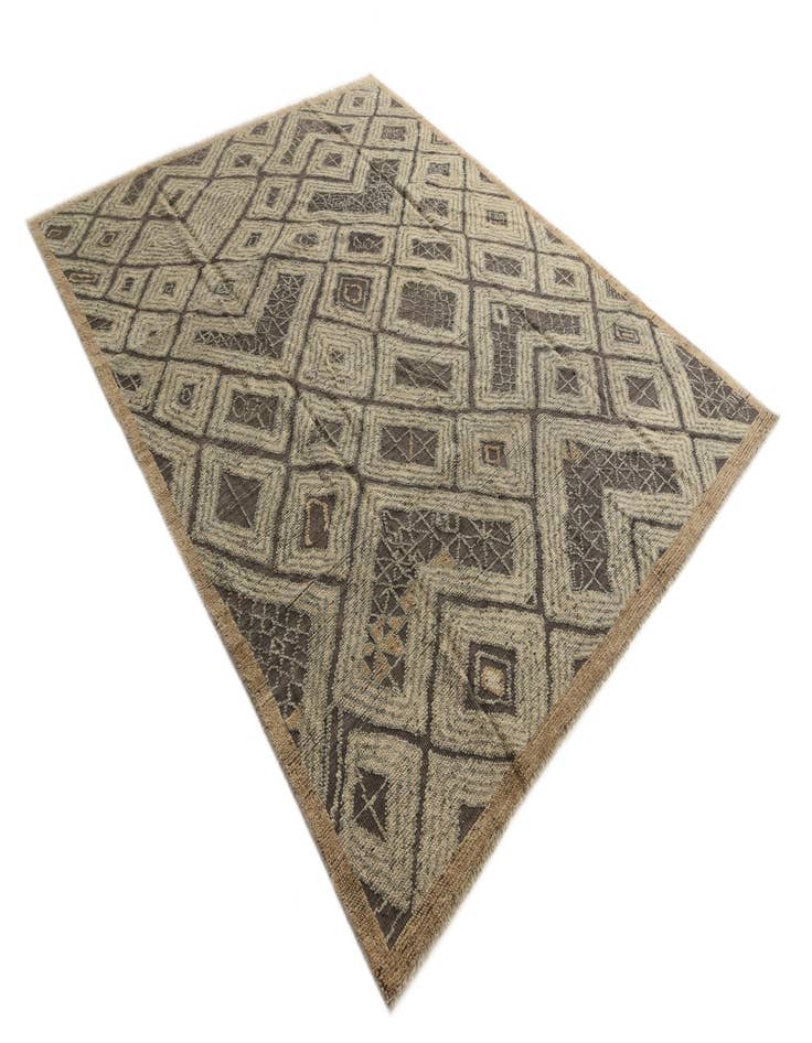 Detail image of  8' x 10' 2  Hand Knotted Darya Wool Rug