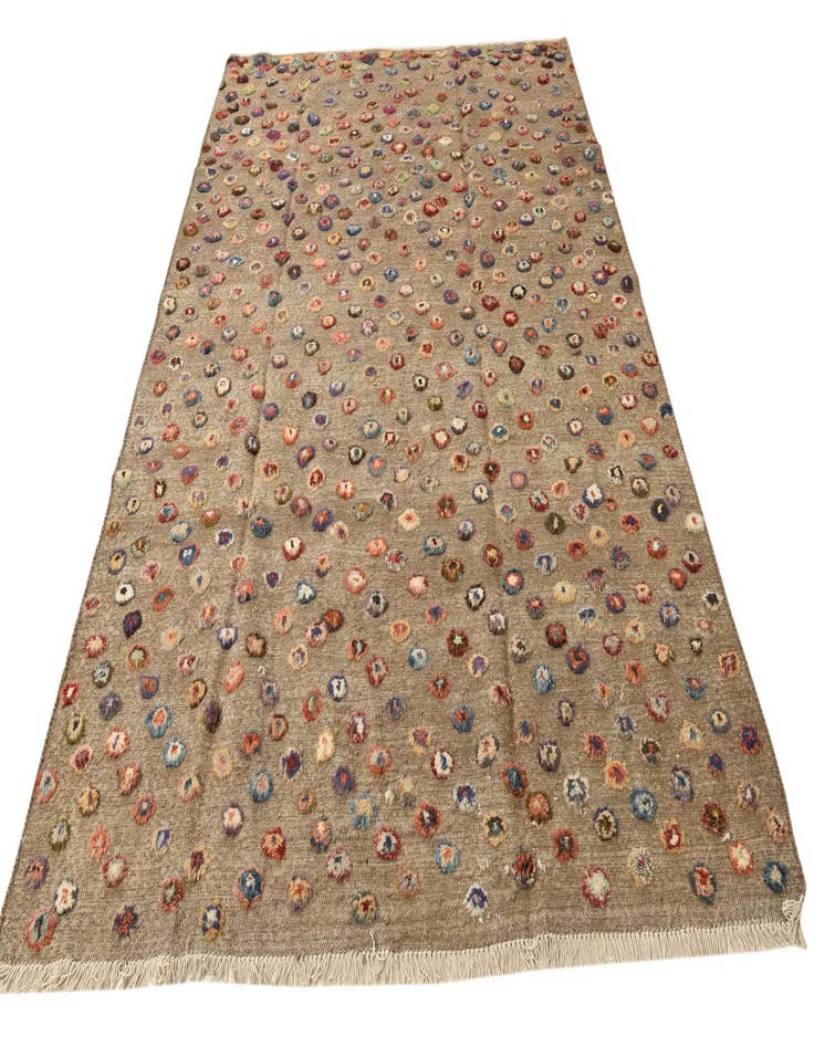 Detail image of  6' 8 x 9' 8  Hand Knotted Darya Wool Rug