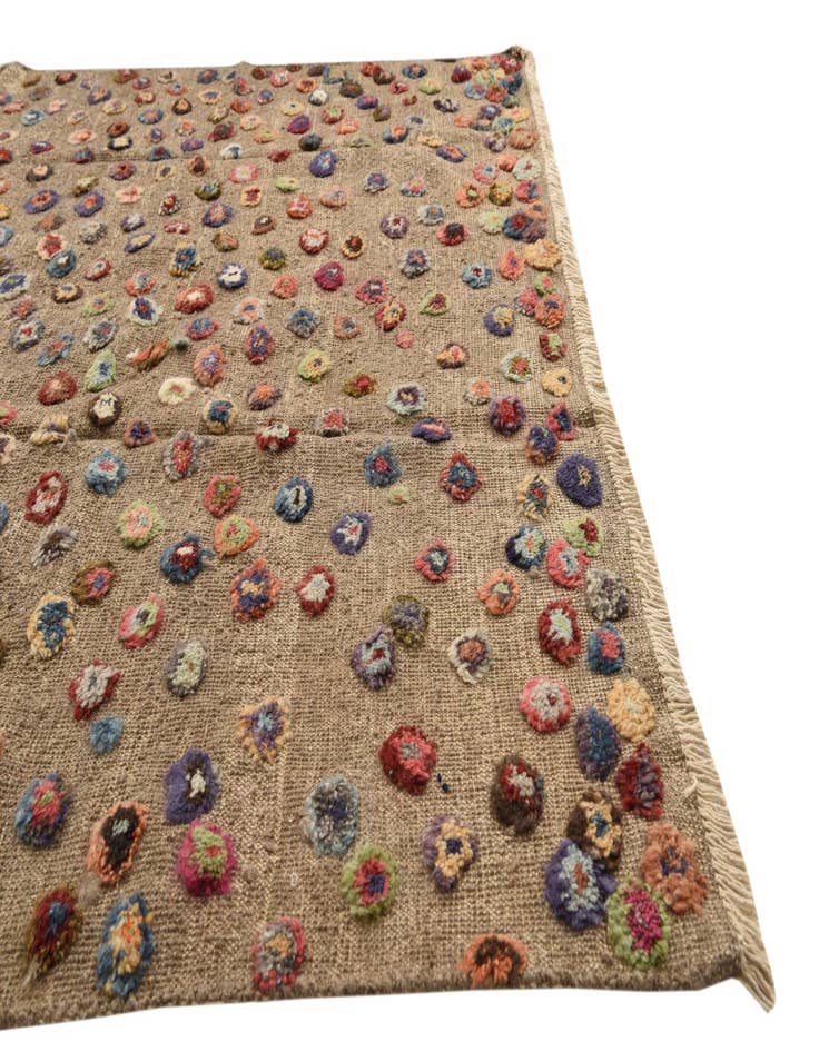 Detail image of  6' 8 x 9' 8  Hand Knotted Darya Wool Rug
