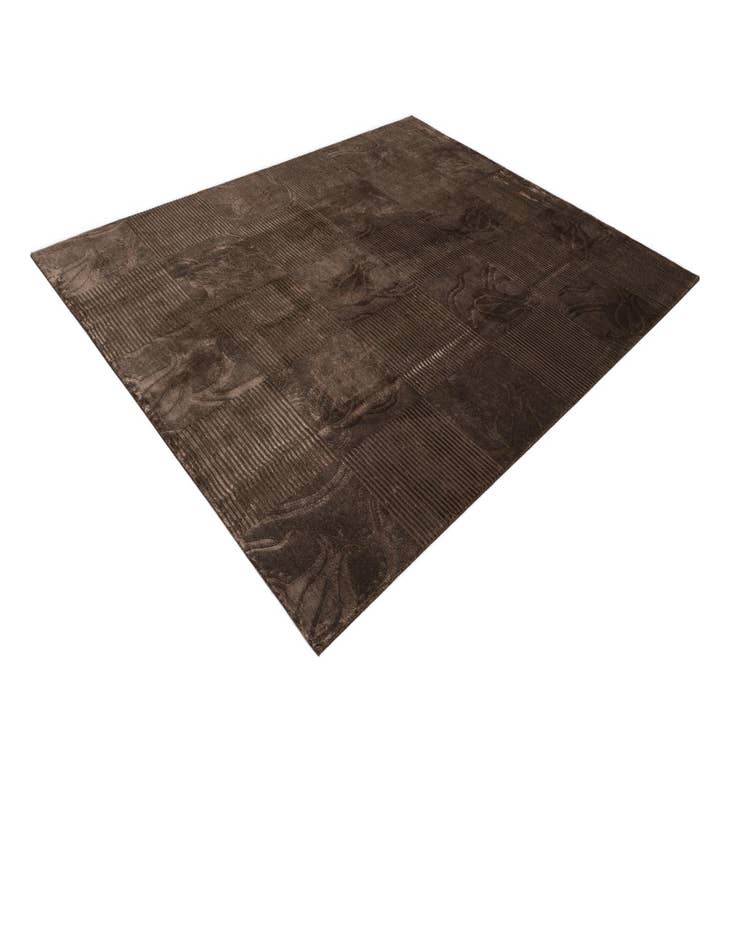 Detail image of  7' 9 x 9' 9  Hand Knotted Darya Wool Rug