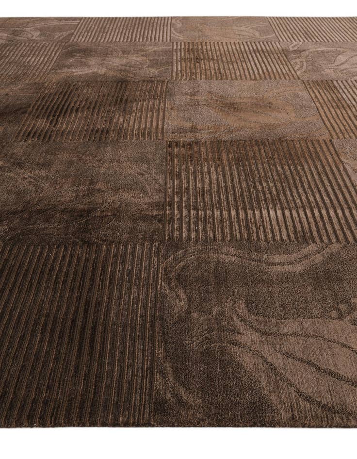 Detail image of  7' 9 x 9' 9  Hand Knotted Darya Wool Rug