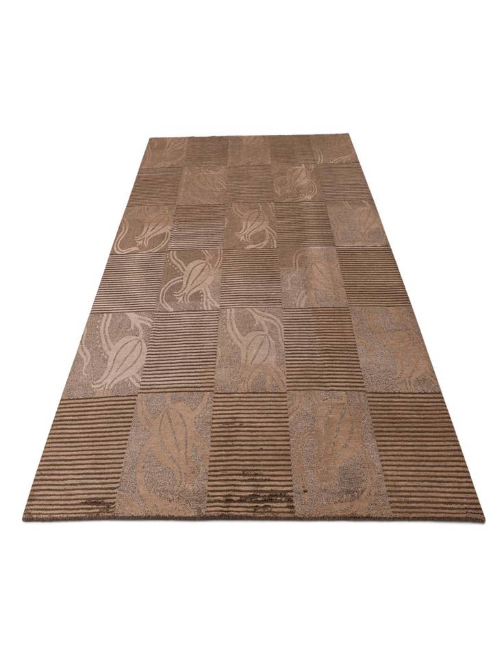 Detail image of  8' x 9' 8  Hand Knotted Darya Wool Rug