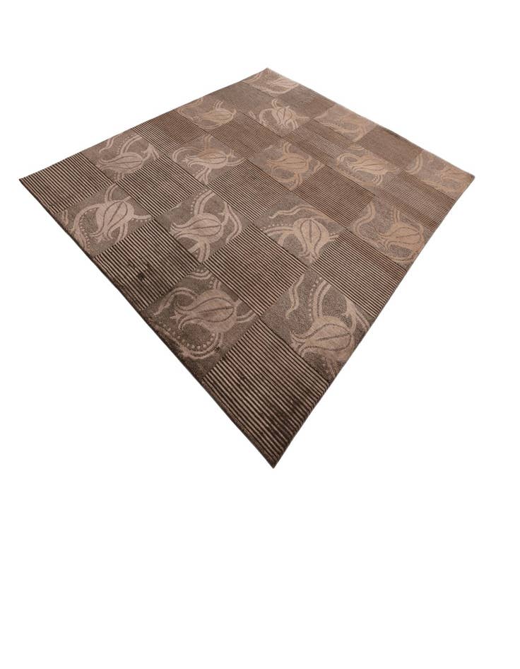 Detail image of  8' x 9' 9  Hand Knotted Darya Wool Rug