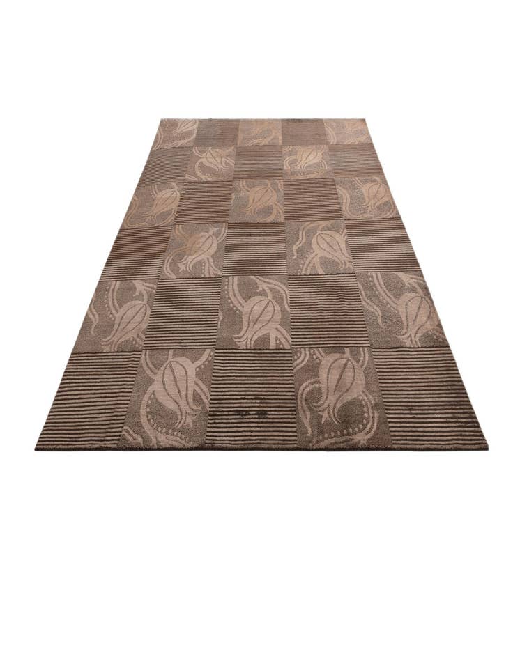 Detail image of  8' x 9' 9  Hand Knotted Darya Wool Rug