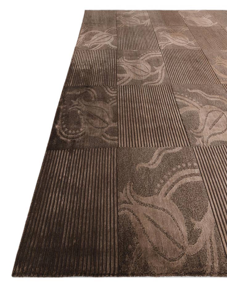 Detail image of  8' x 9' 9  Hand Knotted Darya Wool Rug