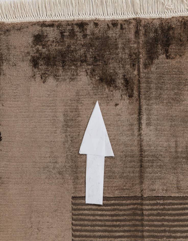 Detail image of  8' 2 x 11' 6  Hand Knotted Darya Wool Rug