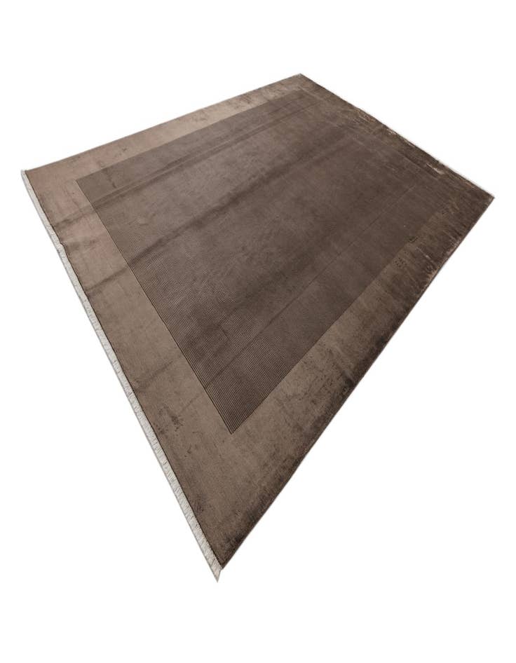 Detail image of  9' 7 x 13'  Hand Knotted Darya Wool Rug