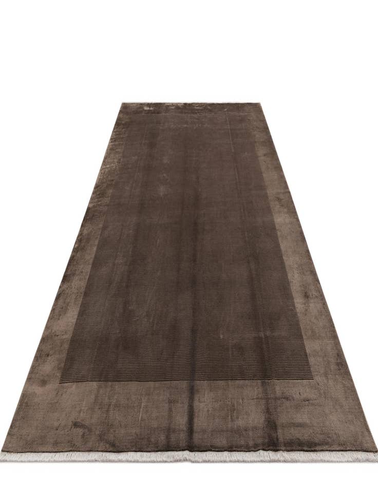 Detail image of  9' 7 x 13'  Hand Knotted Darya Wool Rug