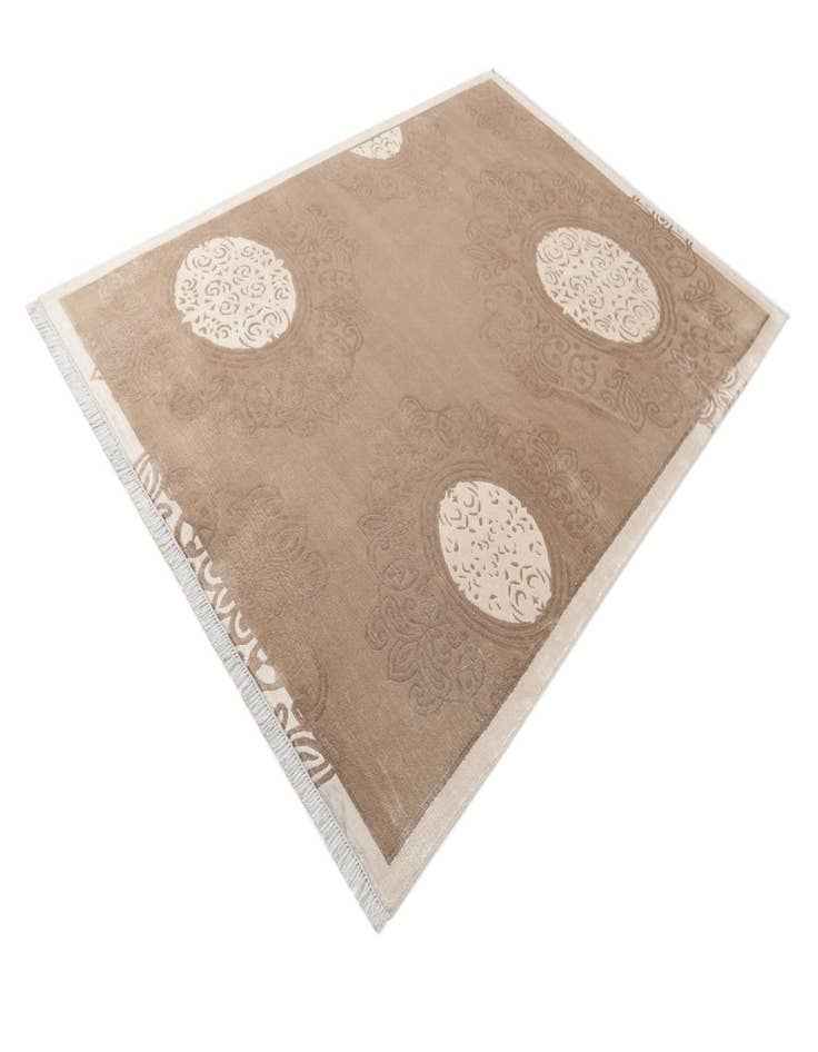 Detail image of  6' 11 x 10' 2  Hand Knotted Darya Wool Rug