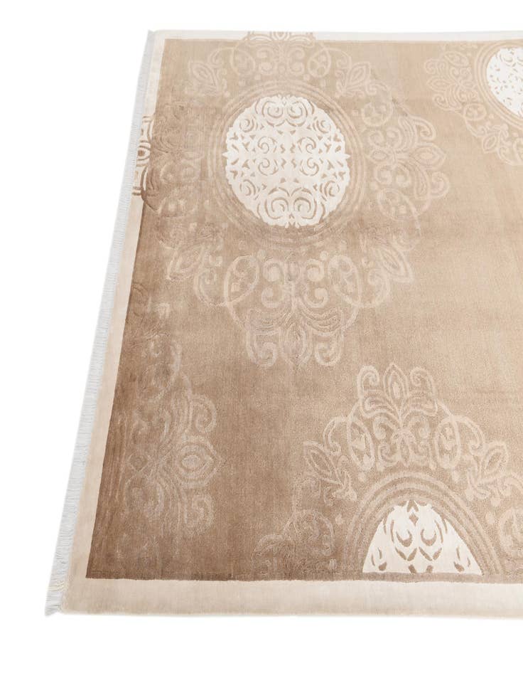 Detail image of  6' 11 x 10' 2  Hand Knotted Darya Wool Rug