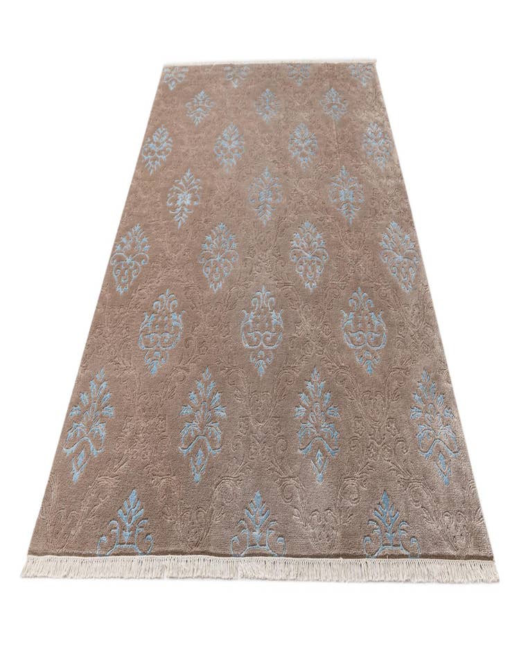 Detail image of  6' 7 x 9' 6  Hand Knotted Darya Wool Rug