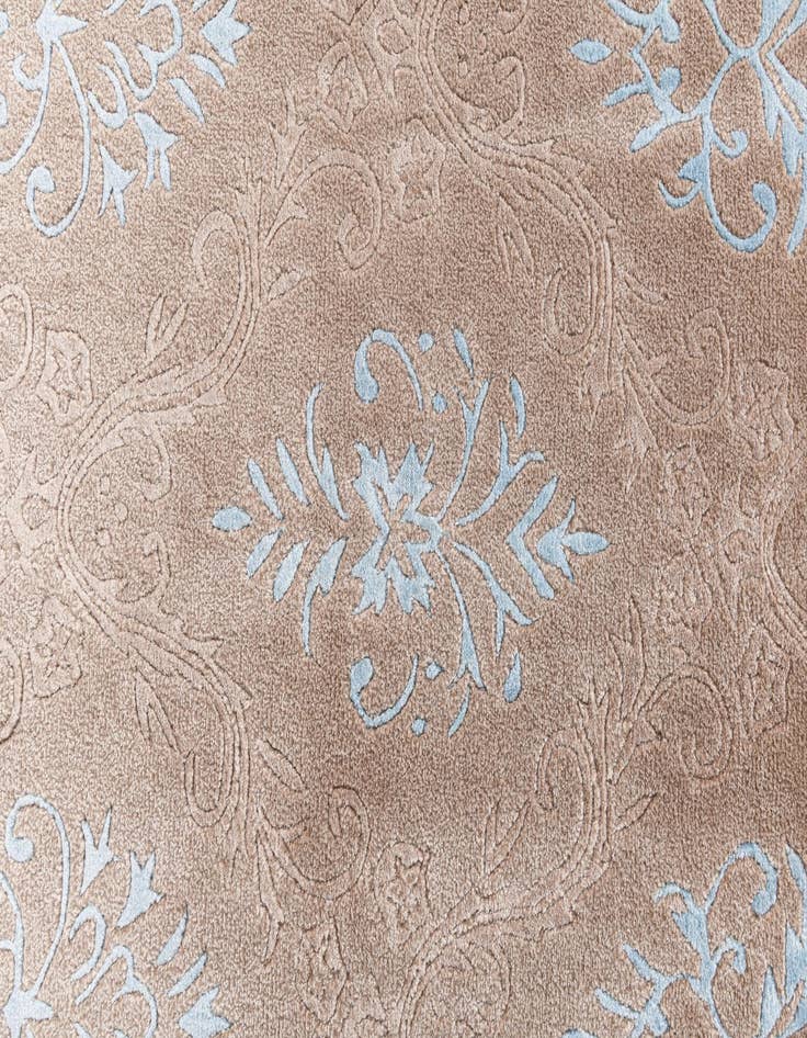 Detail image of  6' 7 x 9' 6  Hand Knotted Darya Wool Rug