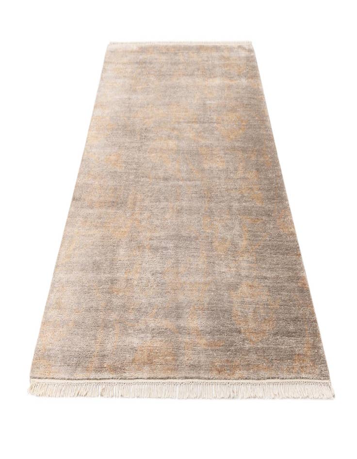 Detail image of  6' 8 x 9' 2  Hand Knotted Darya Wool Rug