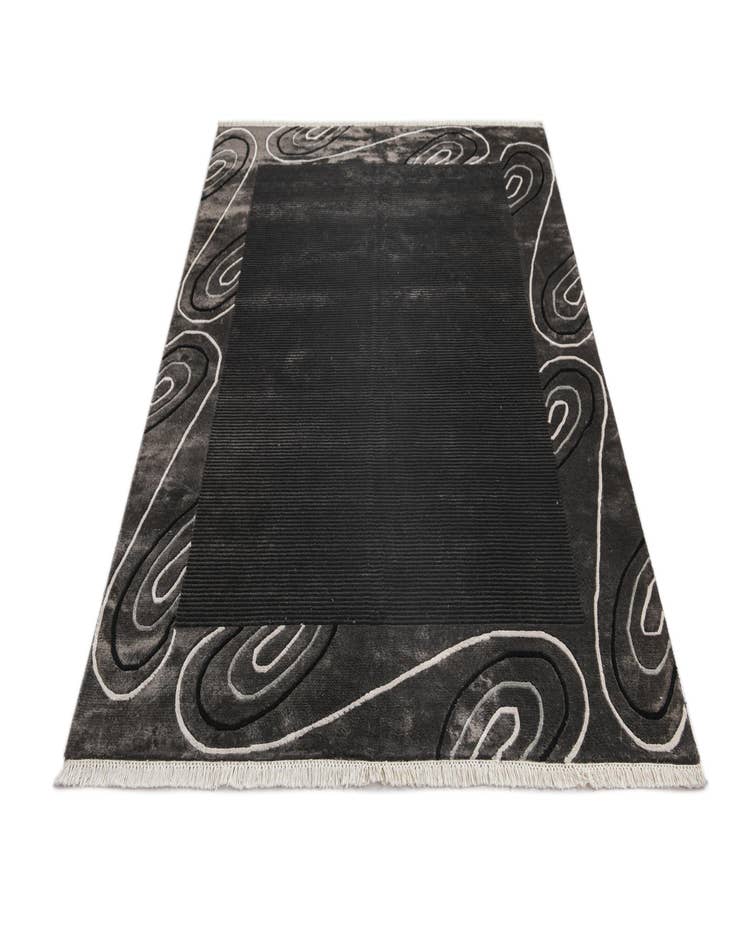 Detail image of  4' 11 x 6' 7  Hand Knotted Darya Wool Rug