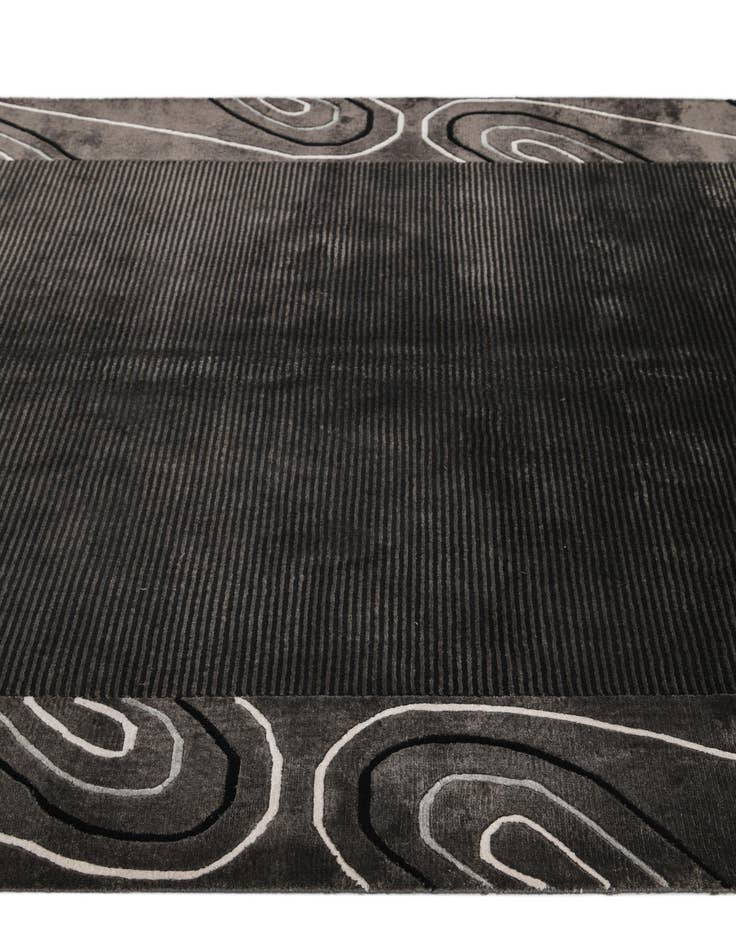 Detail image of  4' 11 x 6' 7  Hand Knotted Darya Wool Rug