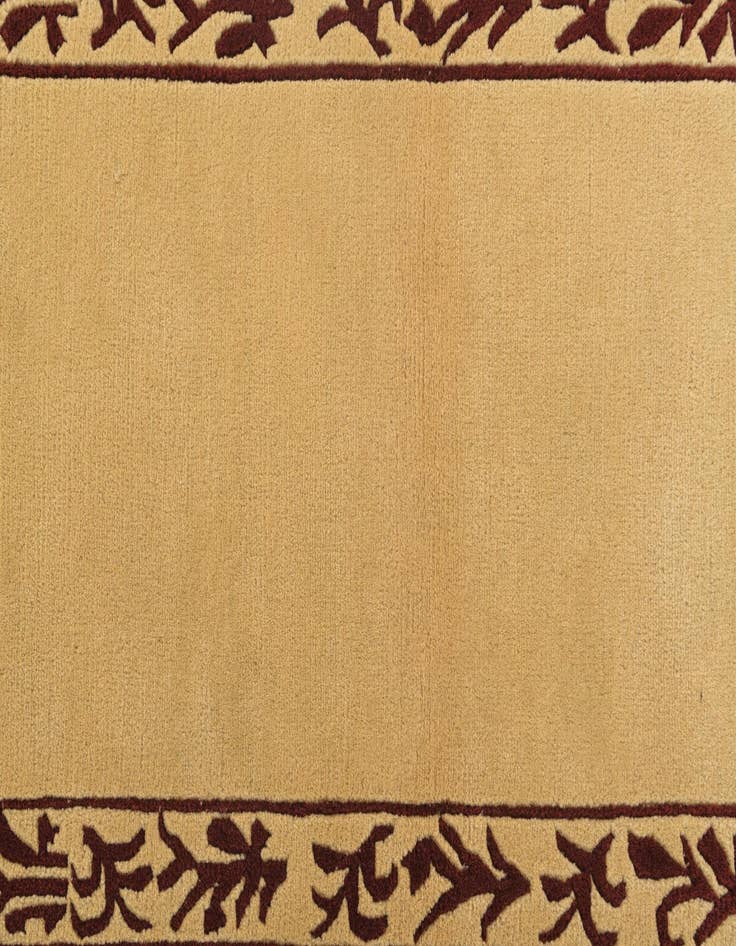 Detail image of  2' 4 x 4' 2  Hand Knotted Darya Wool Rug