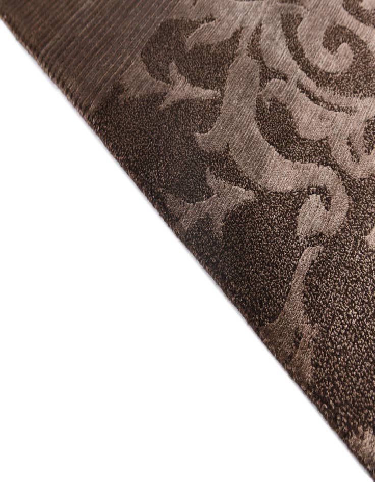 Detail image of  5' 11 x 8'  Hand Knotted Darya Wool Rug