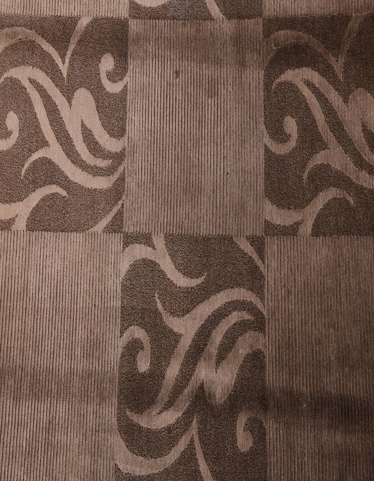 Detail image of  5' 9 x 8'  Hand Knotted Darya Wool Rug