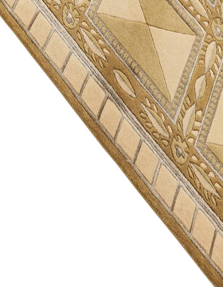 Detail image of  3' x 4' 11  Hand Knotted Darya Wool Rug