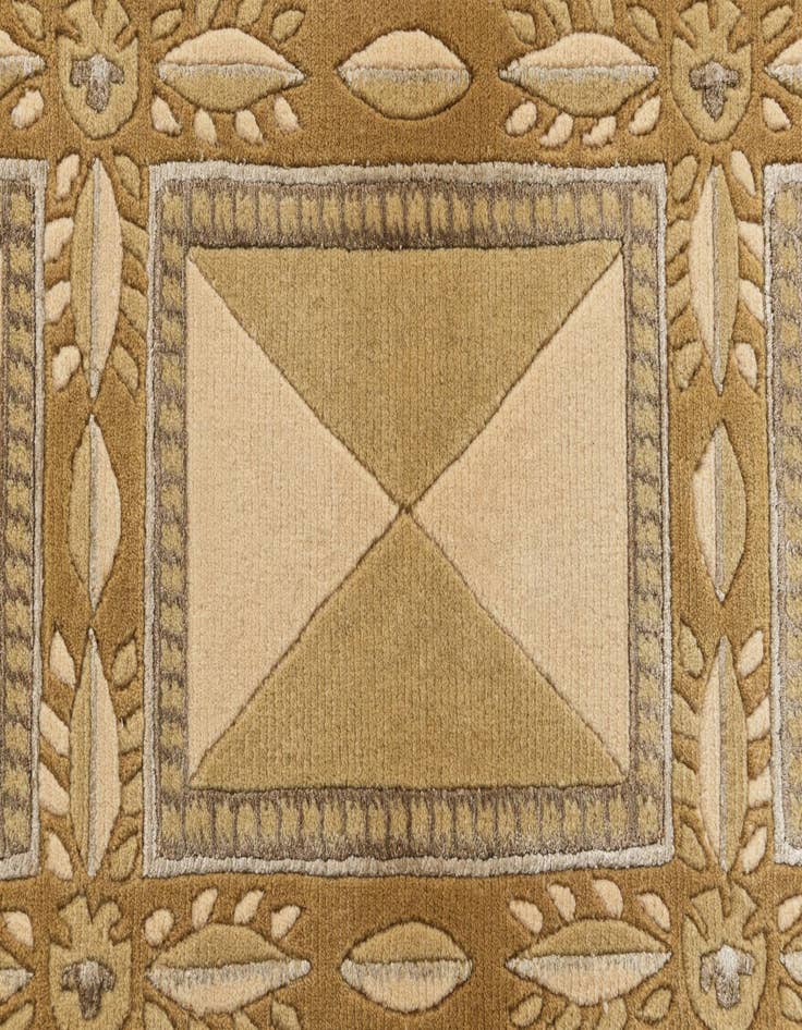 Detail image of  3' x 4' 11  Hand Knotted Darya Wool Rug