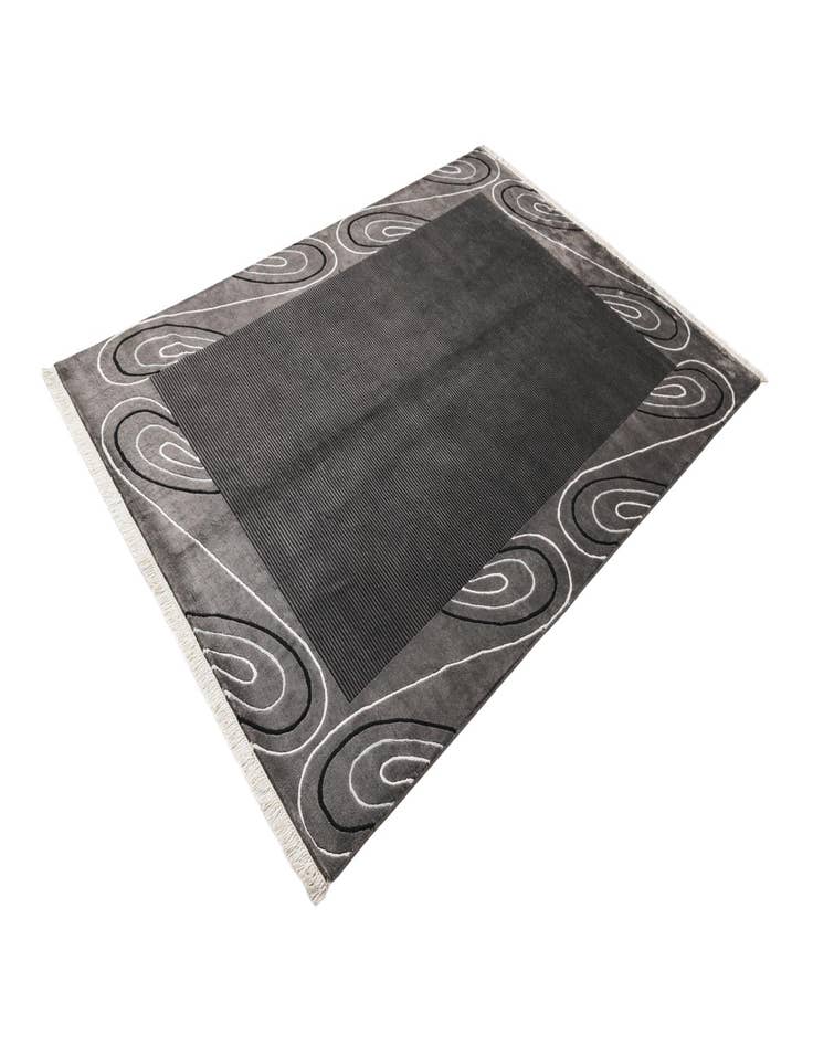 Detail image of  5' 6 x 7' 10  Hand Knotted Darya Wool Rug