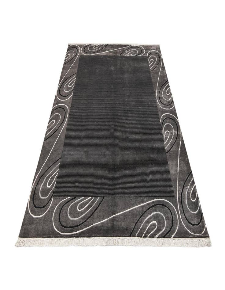 Detail image of  5' 6 x 7' 10  Hand Knotted Darya Wool Rug