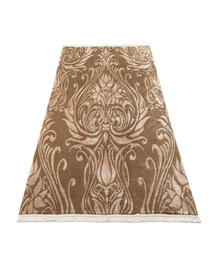 Detail image of  5' 7 x 7' 10  Hand Knotted Darya Wool Rug