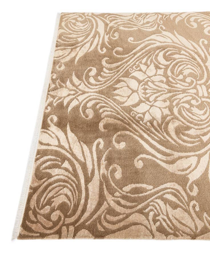 Detail image of  5' 7 x 7' 10  Hand Knotted Darya Wool Rug