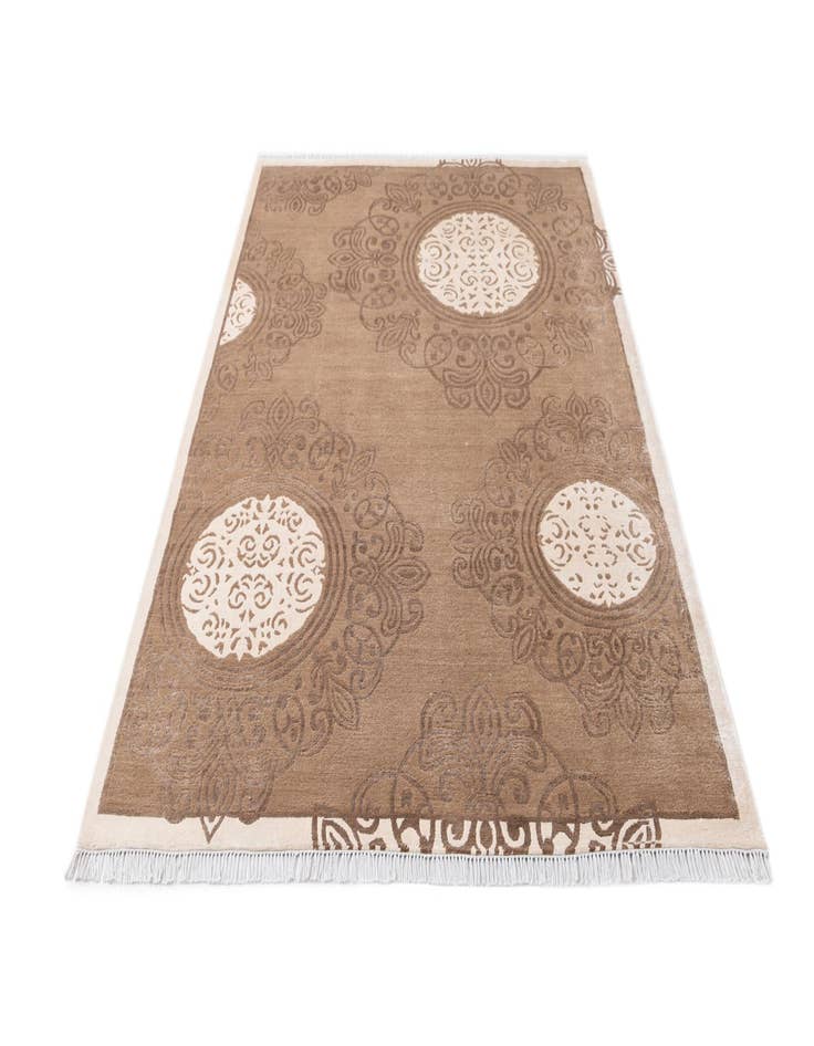 Detail image of  5' 7 x 8' 2  Hand Knotted Darya Wool Rug