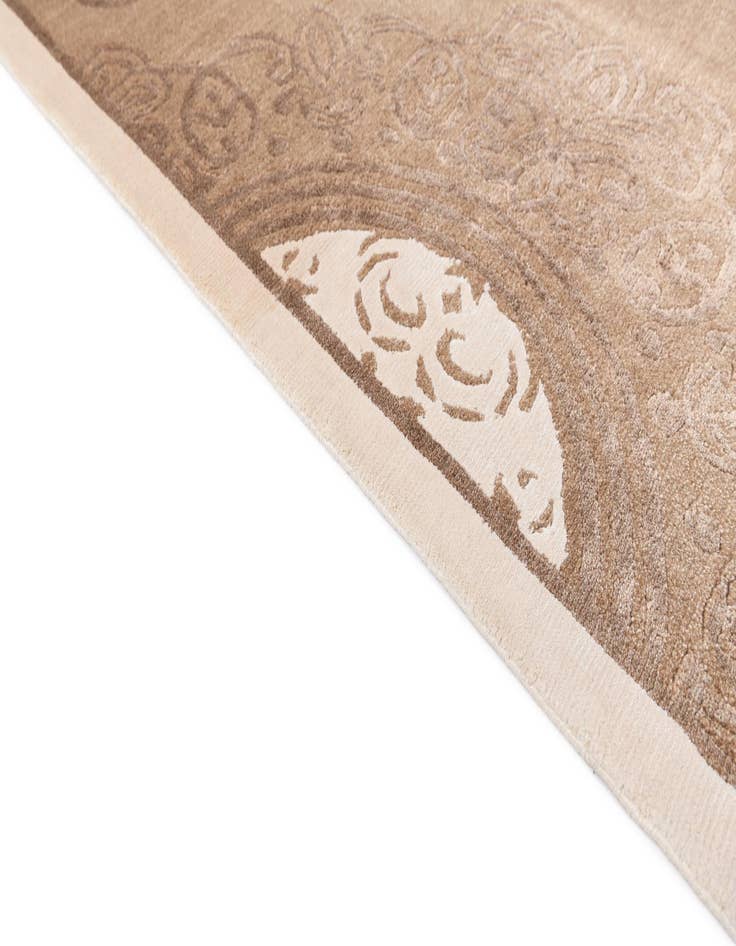 Detail image of  5' 7 x 8' 2  Hand Knotted Darya Wool Rug