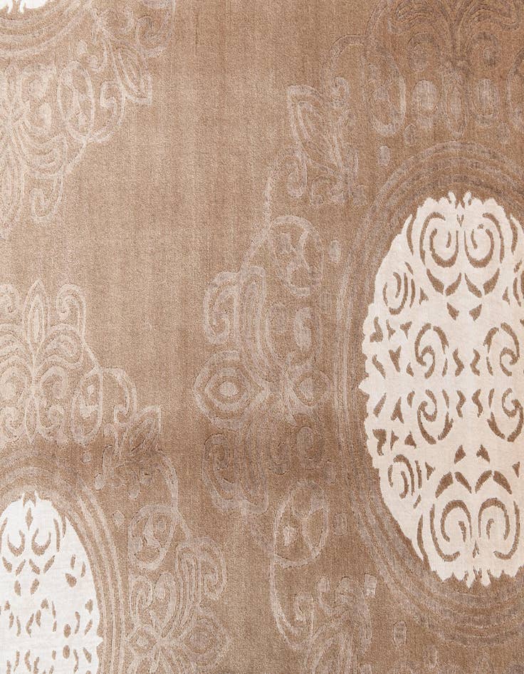 Detail image of  5' 7 x 8' 2  Hand Knotted Darya Wool Rug