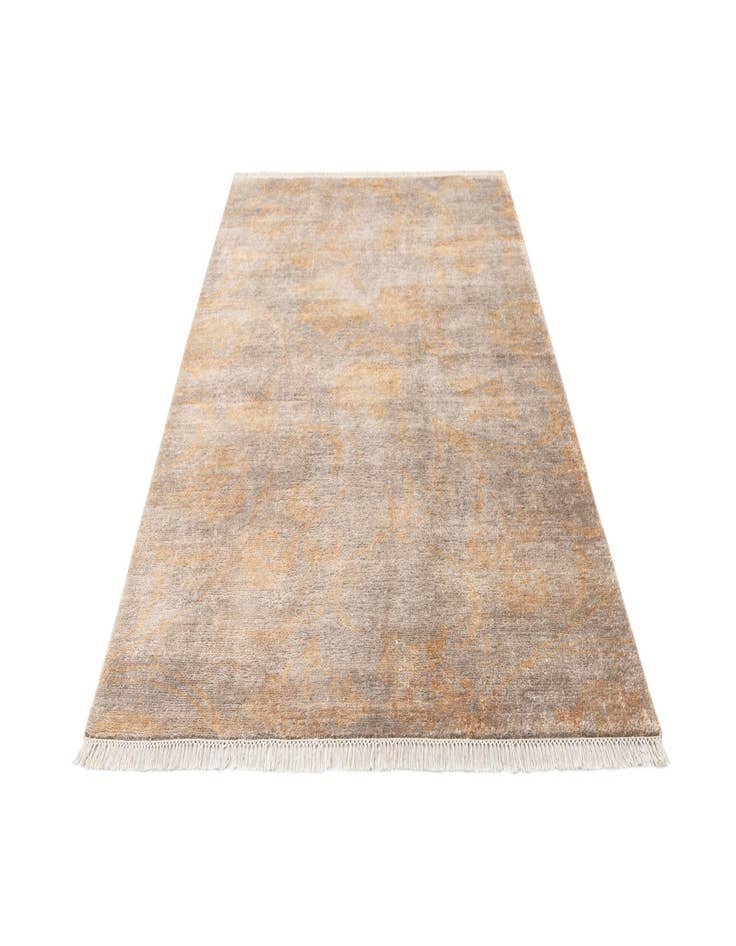 Detail image of  5' 7 x 8'  Hand Knotted Darya Wool Rug