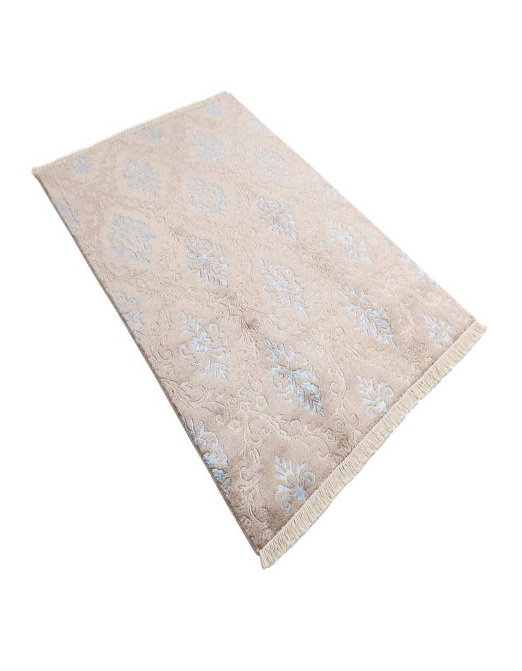 Detail image of  5' 7 x 7' 9  Hand Knotted Darya Wool Rug