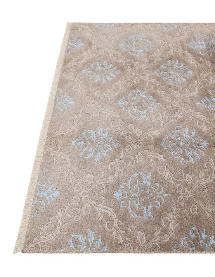 Detail image of  5' 7 x 7' 9  Hand Knotted Darya Wool Rug