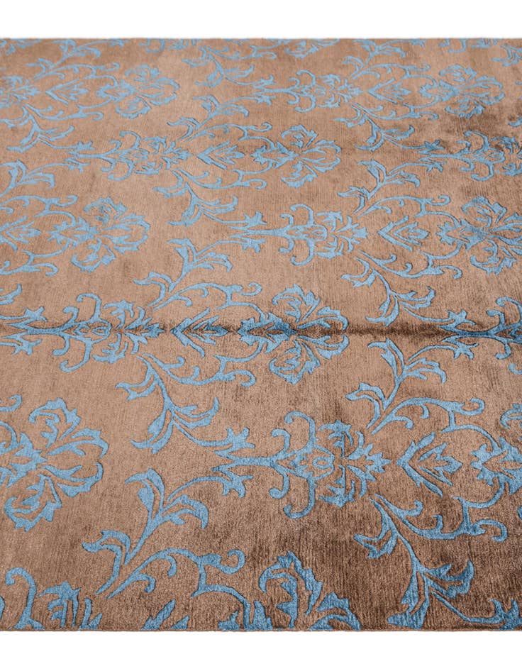 Detail image of  5' 7 x 7' 10  Hand Knotted Darya Wool Rug